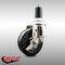 Service Caster 4 Inch 316SS Soft Rubber Wheel Swivel 1-1/4 Inch Expanding Stem Caster Brake SCC SCC-SS316EX20S414-SRS-TLB-114 - alternate 2